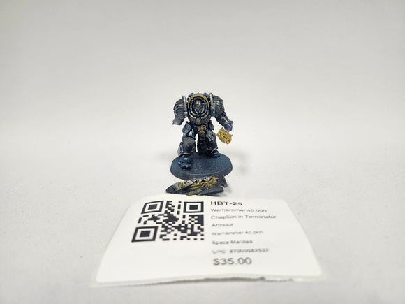 Warhammer 40,000 Chaplain in Terminator Armour HBT-25