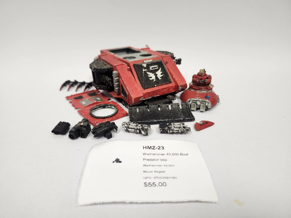 Warhammer 40,000 Baal Predator oop HMZ-23