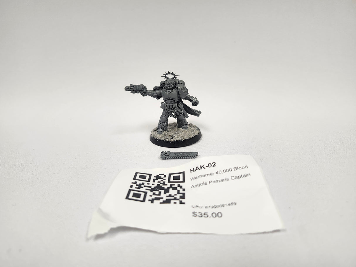 Warhamer 40,000 Blood Angels Primaris Captain HAK-02