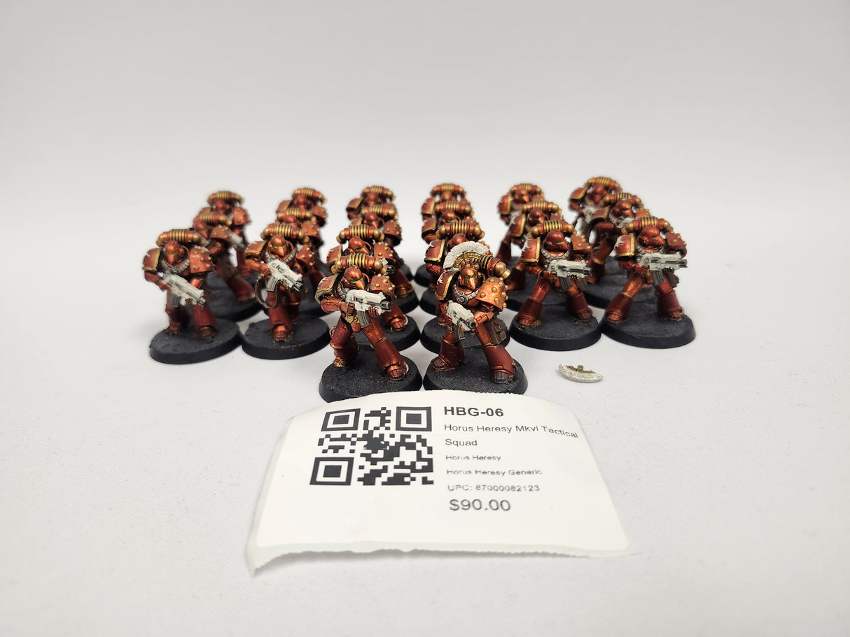 Horus Heresy Mkvi Tactical Squad HBG-06