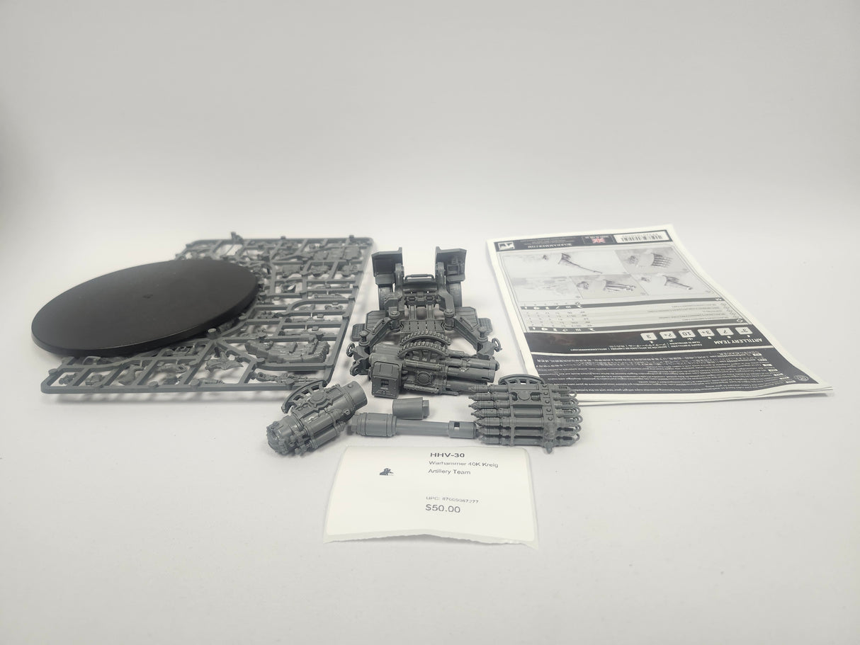 Warhammer 40K Kreig Artillery Team HHV-30