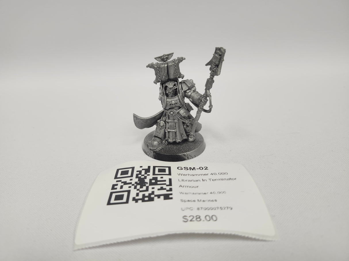 Warhammer 40,000 Librarian In Terminator Armour GSM-02