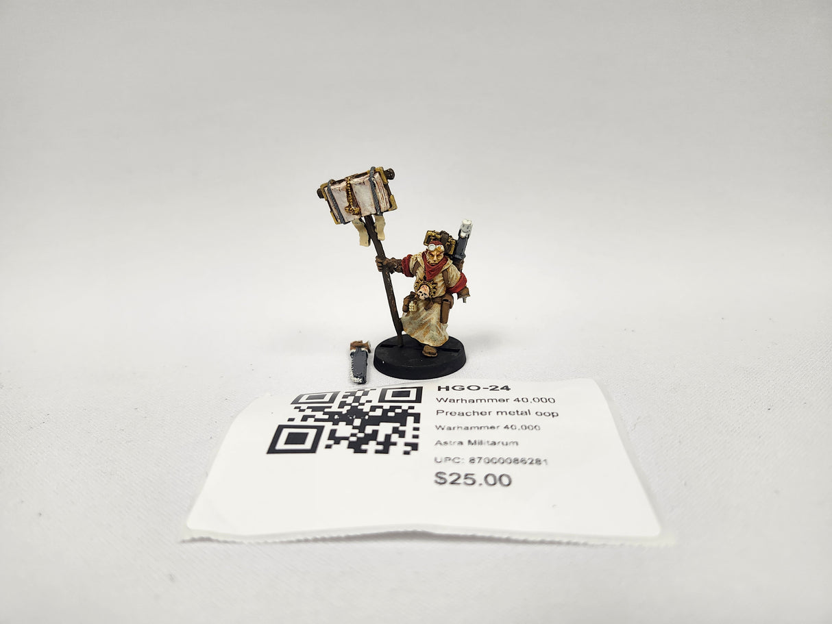 Warhammer 40,000 Preacher metal oop HGO-24