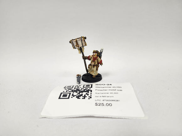 Warhammer 40,000 Preacher metal oop HGO-24