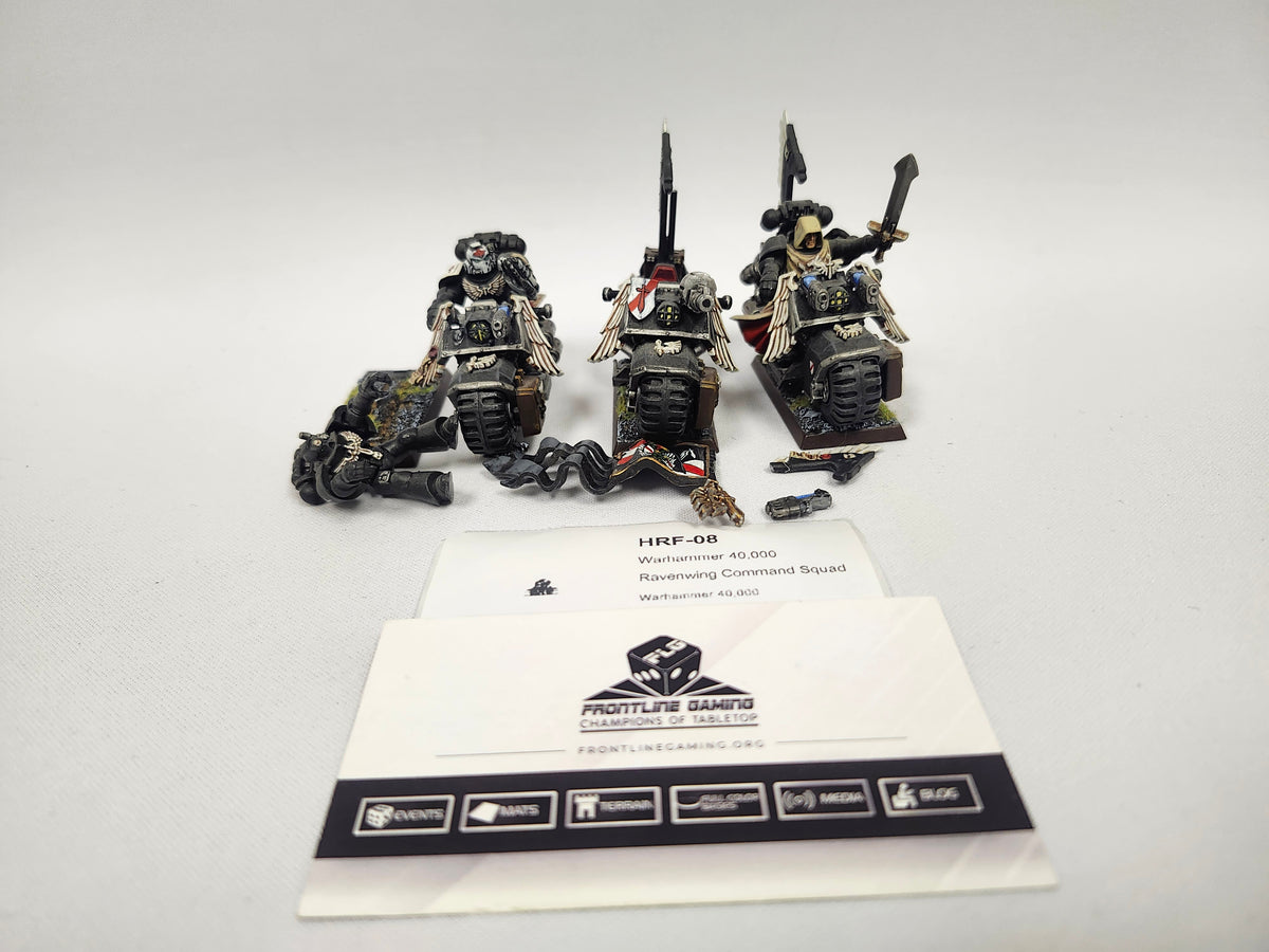 Warhammer 40,000 Ravenwing Command Squad HRF-08