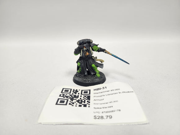 Warhammer 40,000 Primaris Librarian In Phobos Armour HBI-31