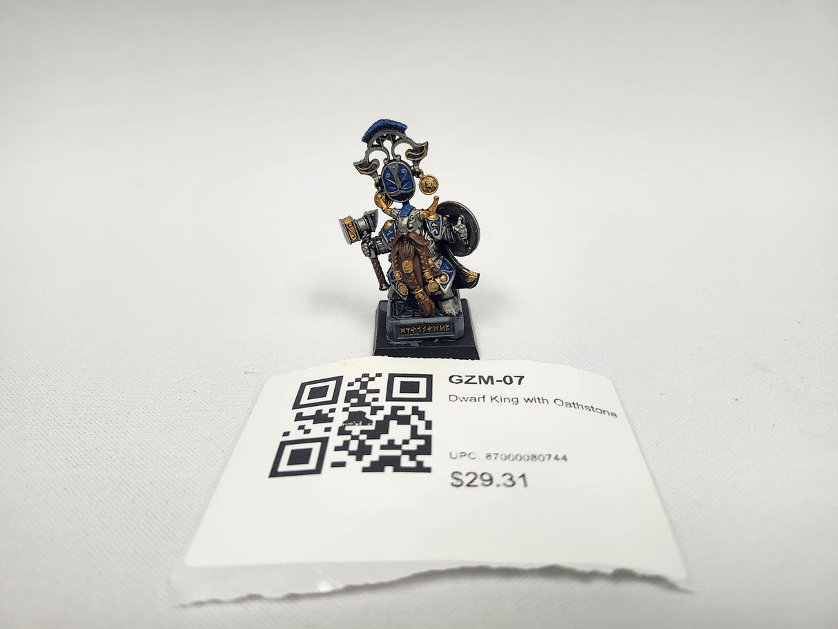 Dwarf King with Oathstone GZM-07