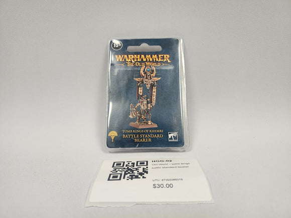 Old World - tomb kings battle standard bearer HGG-02