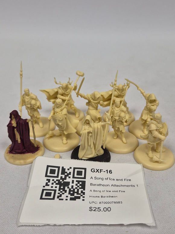 A Song of Ice and Fire Baratheon Attachments 1 GXF-16