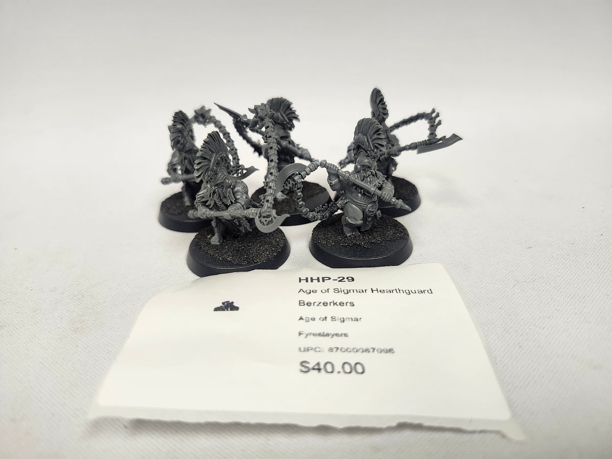 Age of Sigmar Hearthguard Berzerkers HHP-29