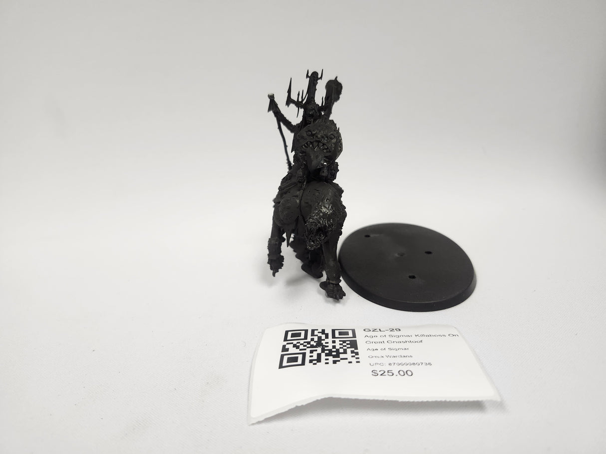 Age of Sigmar Killaboss On Great Gnashtoof GZL-29
