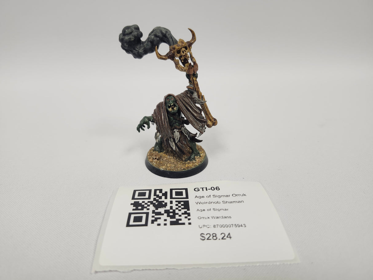 Age of Sigmar Orruk Weirdnob Shaman GTI-06