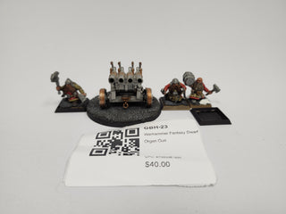 Warhammer Fantasy Dwarf Organ Gun GBH-23