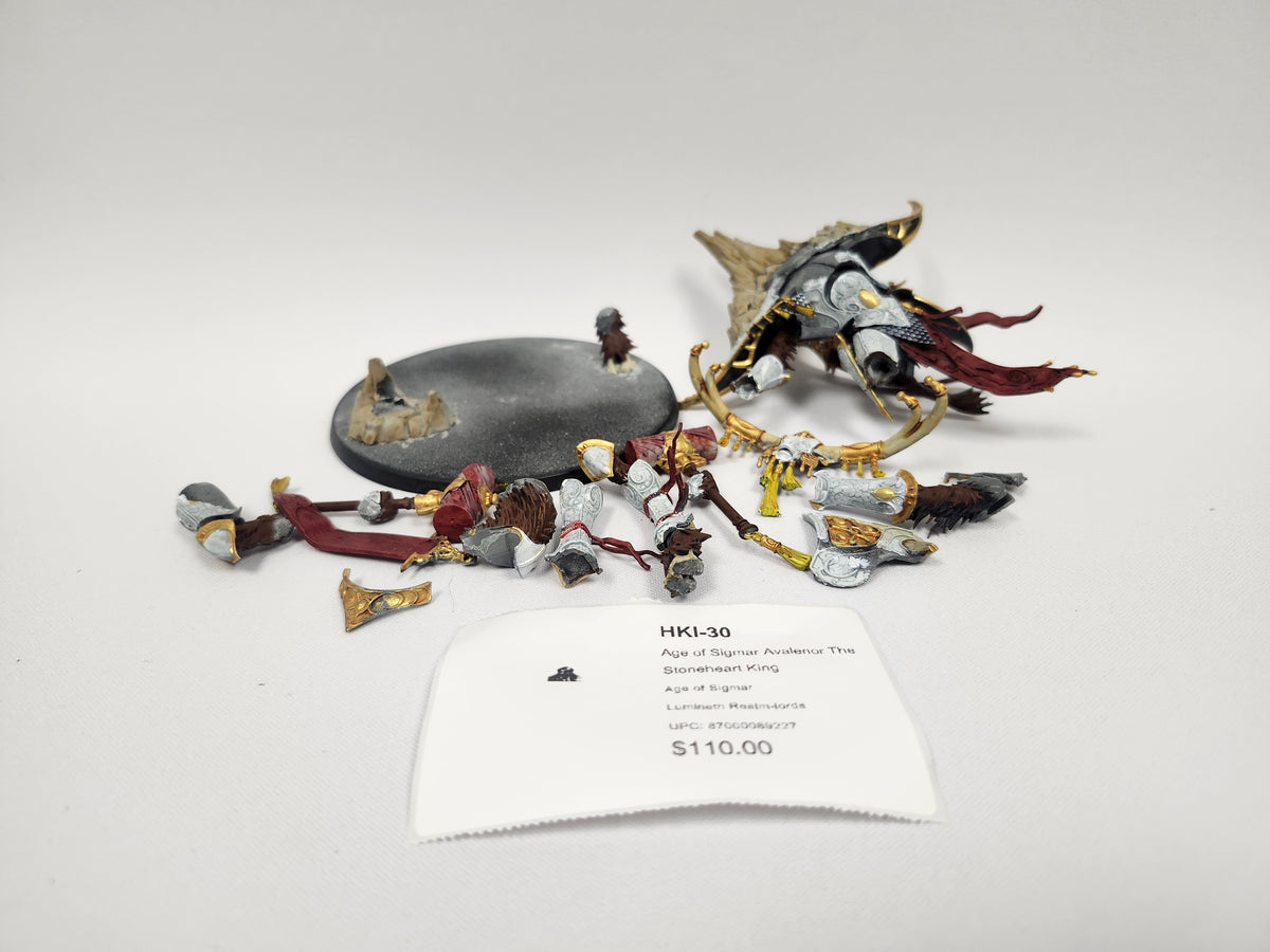 Age of Sigmar Avalenor The Stoneheart King HKI-30
