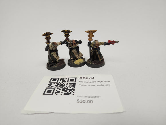 Imperial guard Wyrdvane Pysker squad metal oop GGE-14