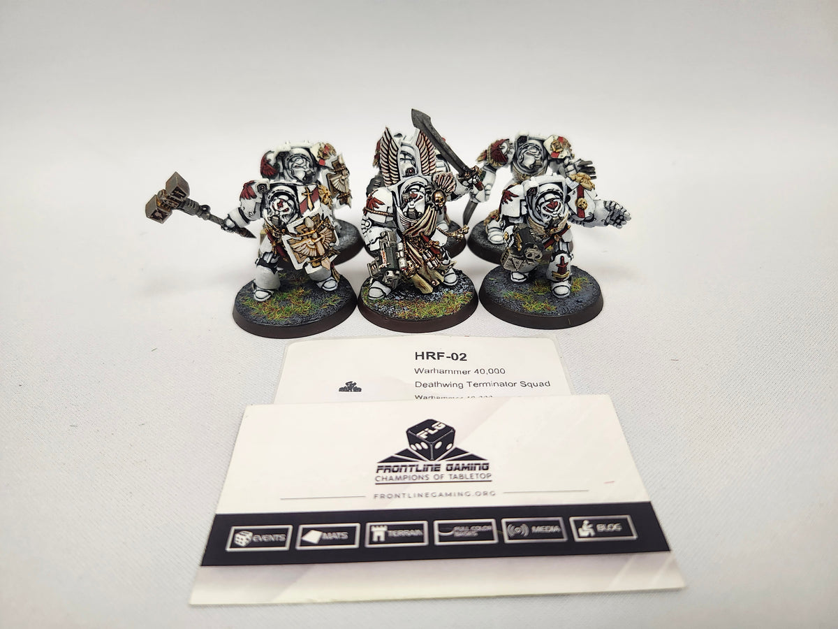 Warhammer 40,000 Deathwing Terminator Squad HRF-02