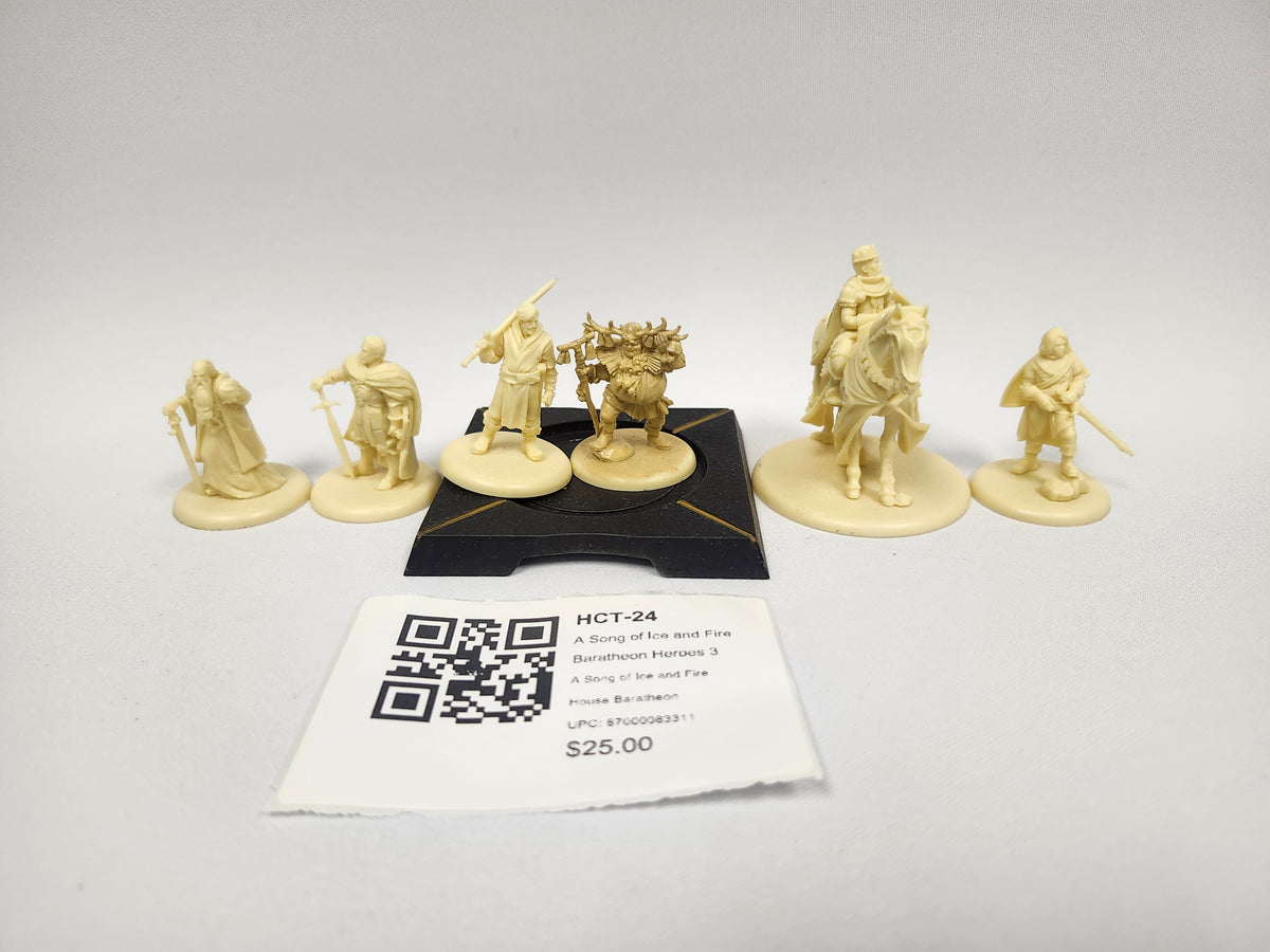 A Song of Ice and Fire Baratheon Heroes 3 HCT-24