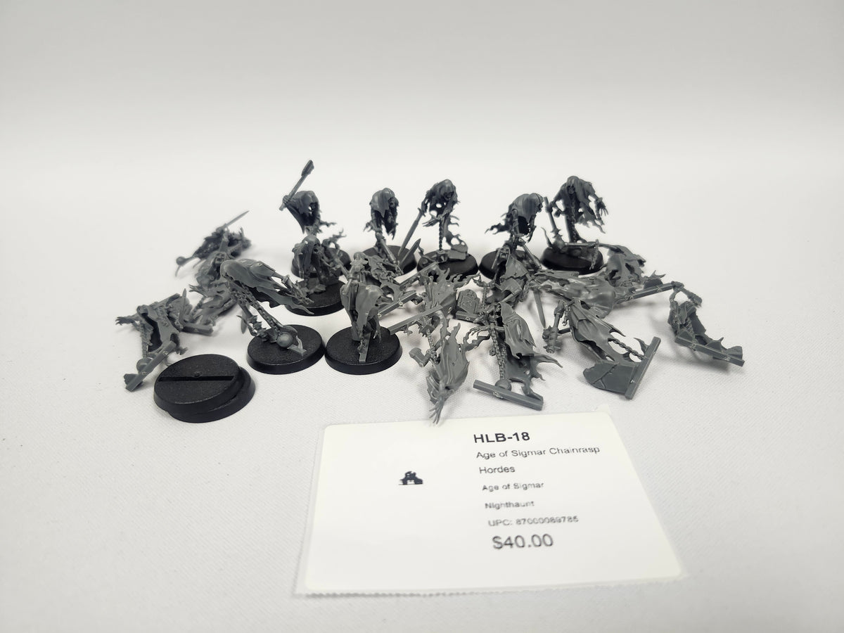 Age of Sigmar Chainrasp Hordes HLB-18