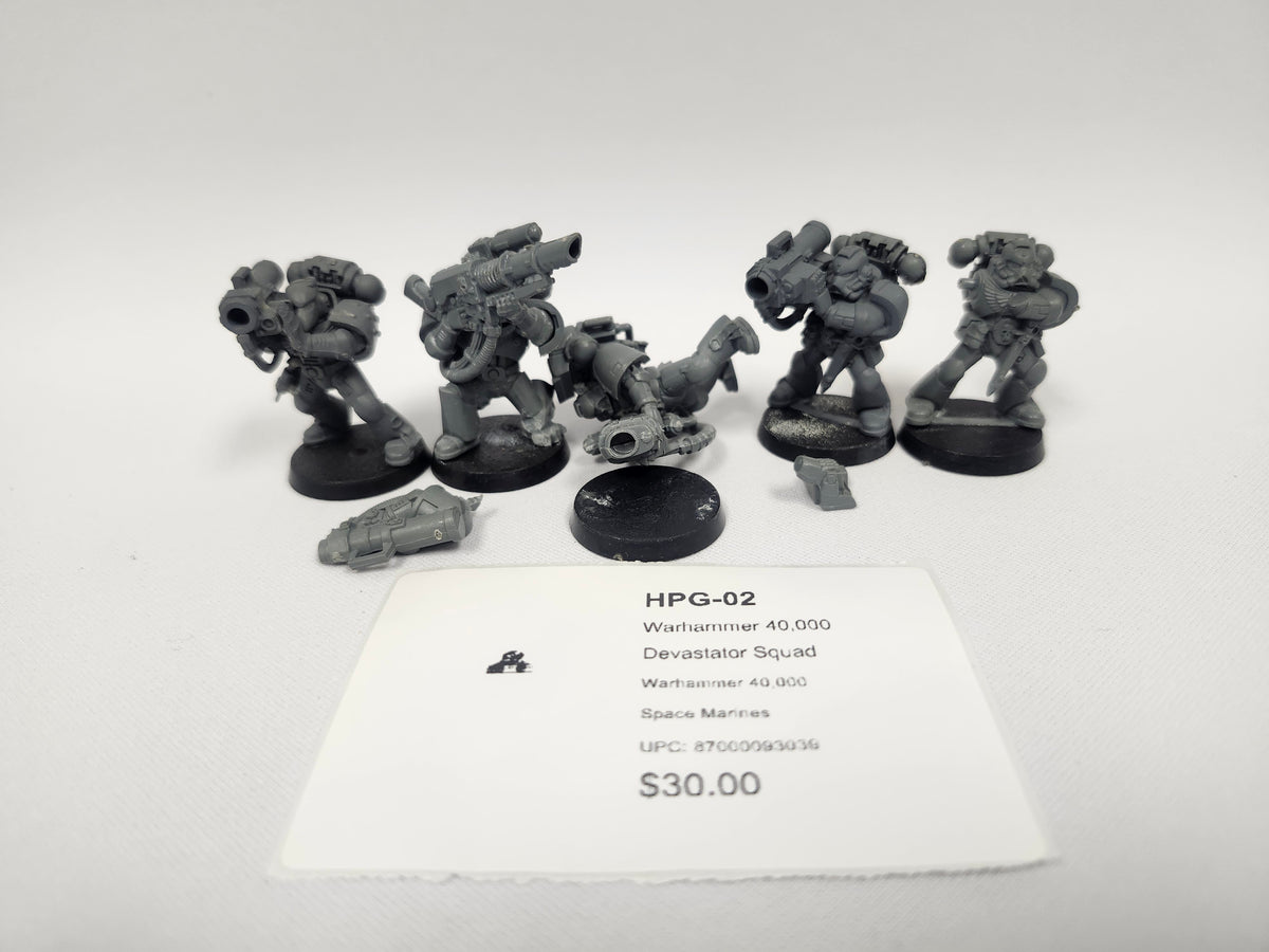 Warhammer 40,000 Devastator Squad HPG-02