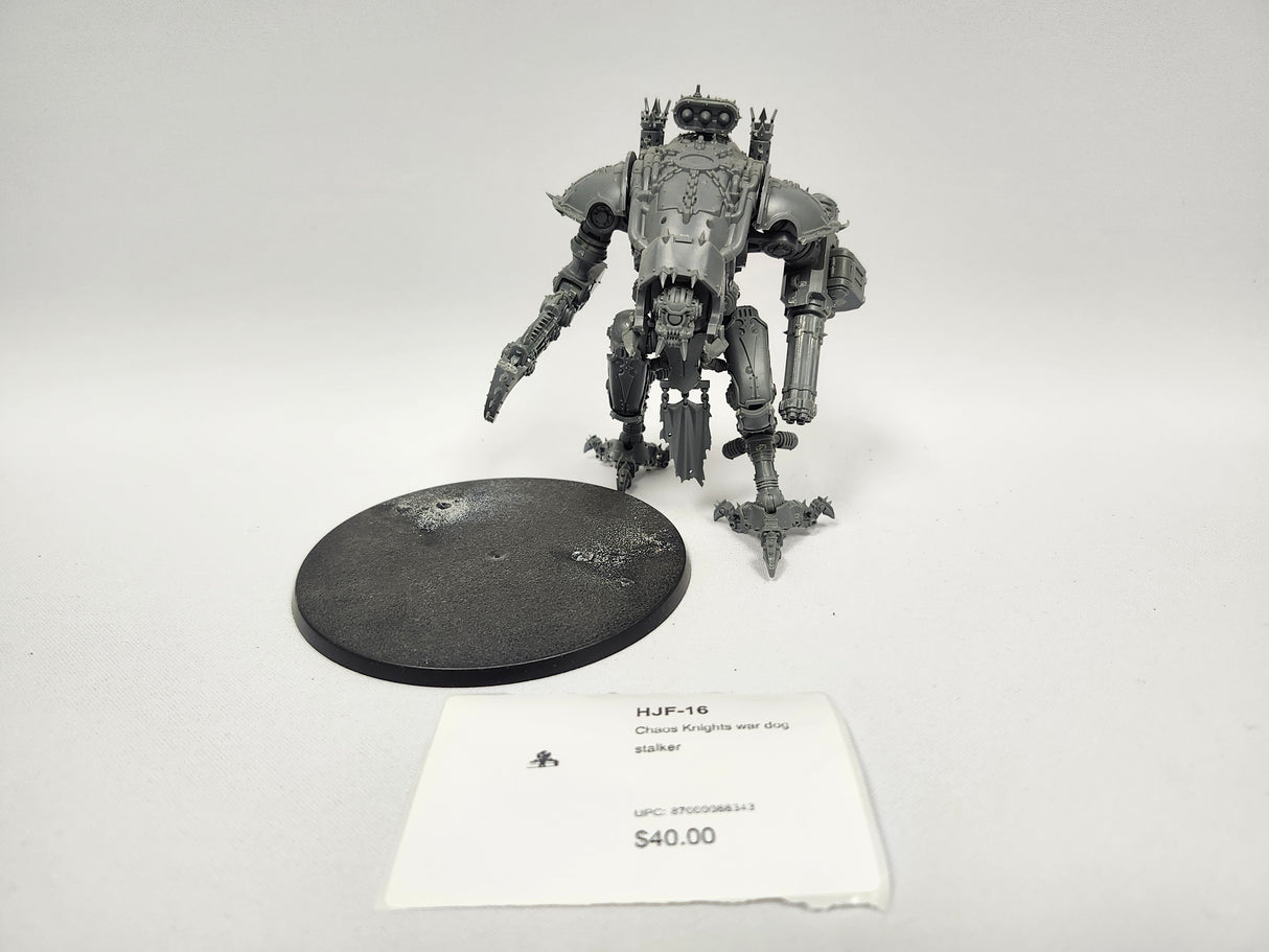 Chaos Knights war dog stalker HJF-16