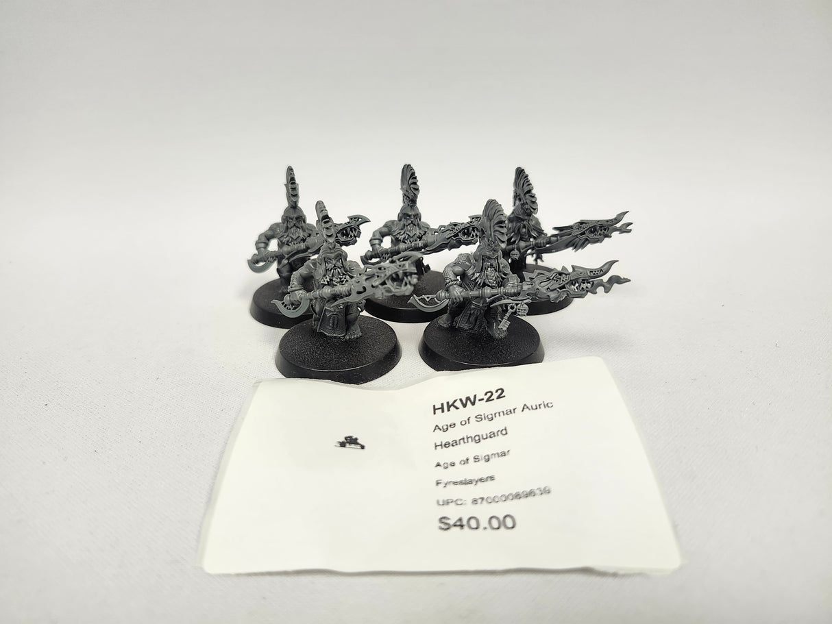 Age of Sigmar Auric Hearthguard HKW-22