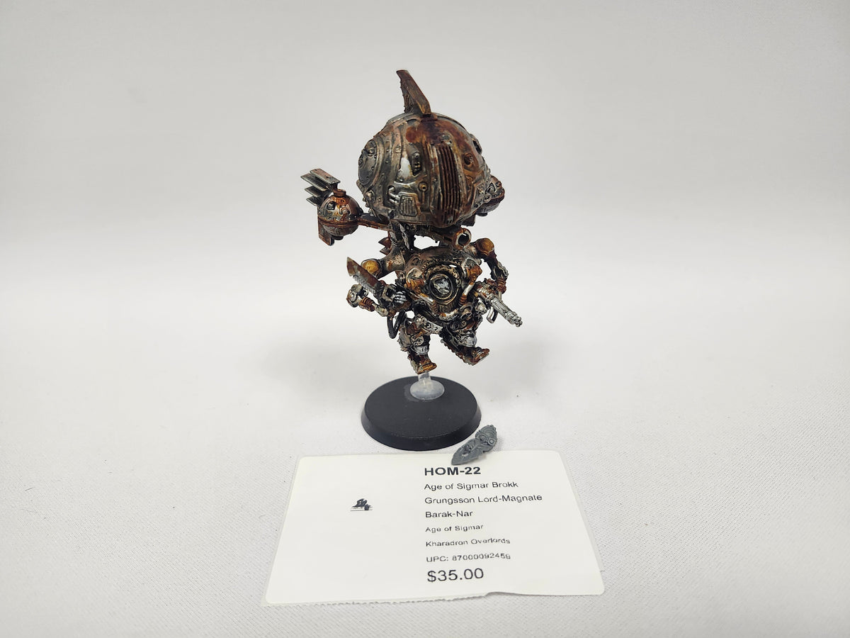 Age of Sigmar Brokk Grungsson Lord-Magnate Barak-Nar HOM-22
