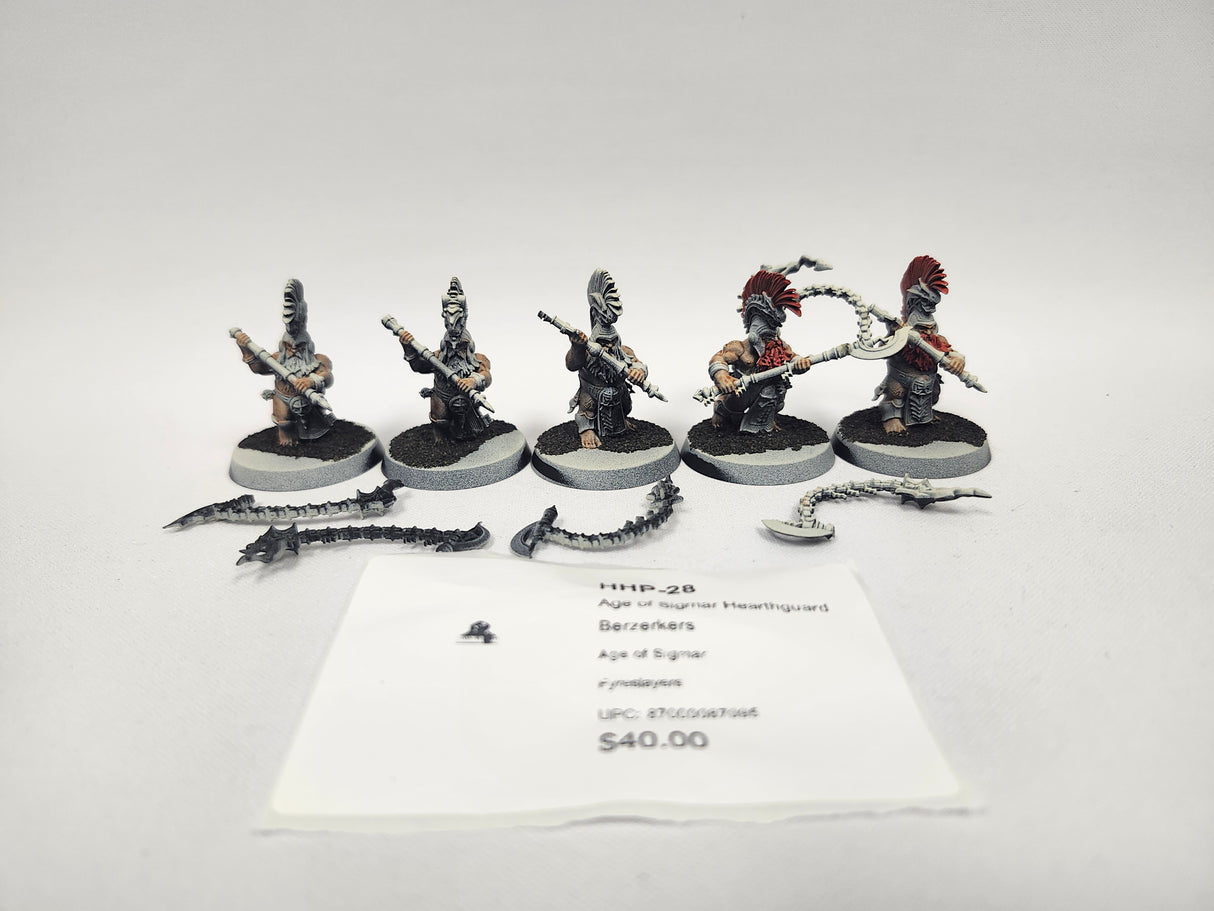 Age of Sigmar Hearthguard Berzerkers HHP-28