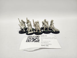 Warhammer 40,000 Cadian Heavy Weapon Squad metal oop HGS-15