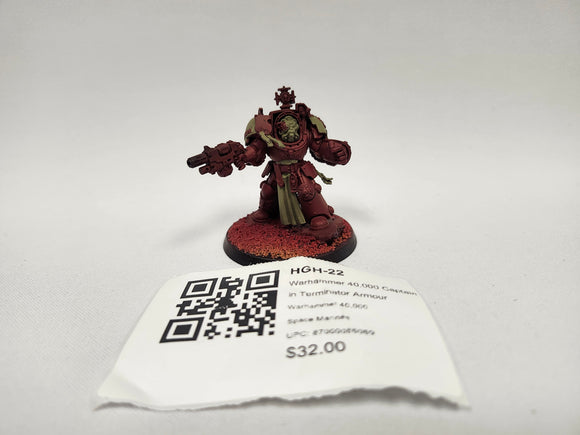 Warhammer 40,000 Captain in Terminator Armour HGH-22