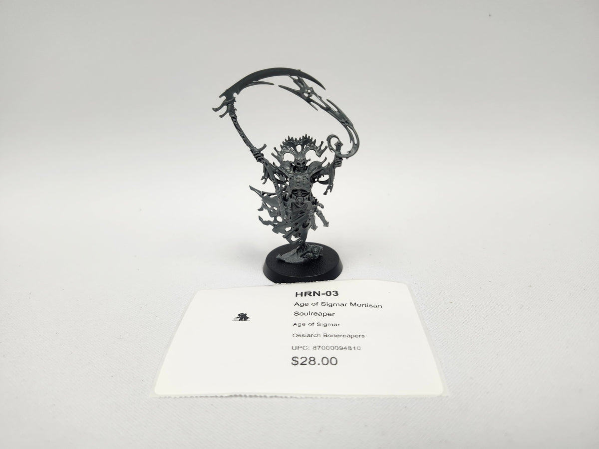 Age of Sigmar Mortisan Soulreaper HRN-03