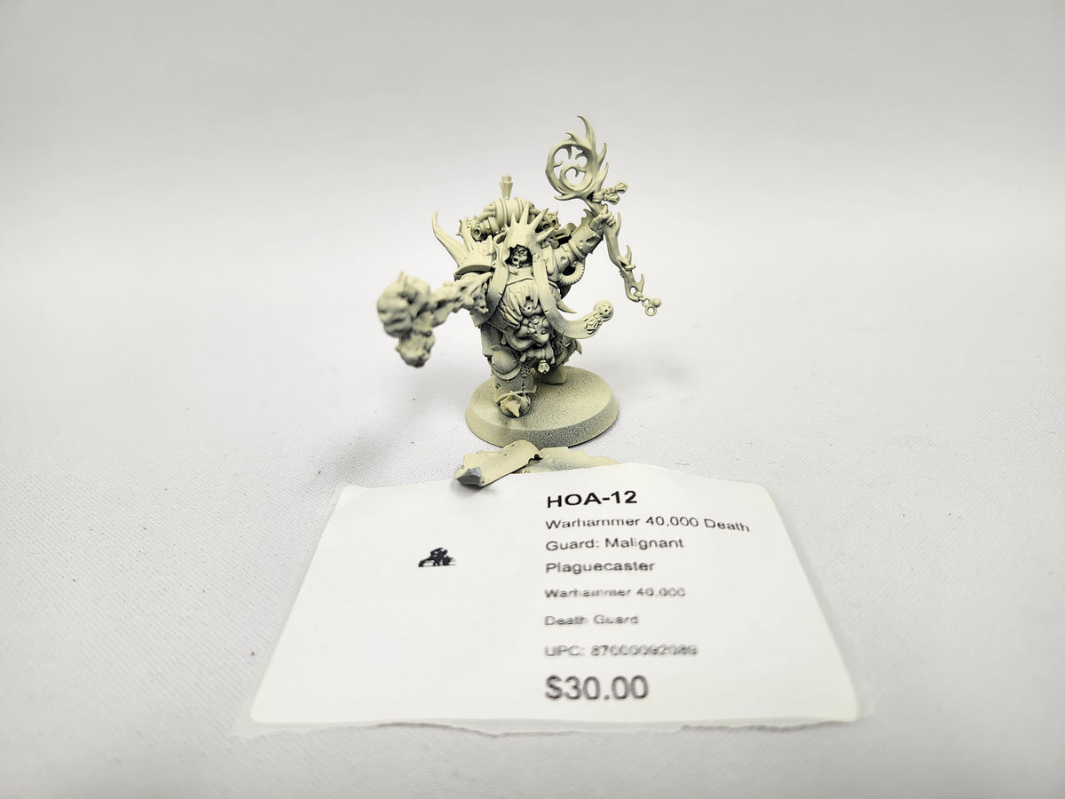 Warhammer 40,000 Death Guard: Malignant Plaguecaster HOA-12