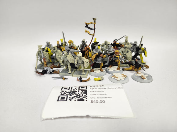 Age of Sigmar Empire Militia HGR-28