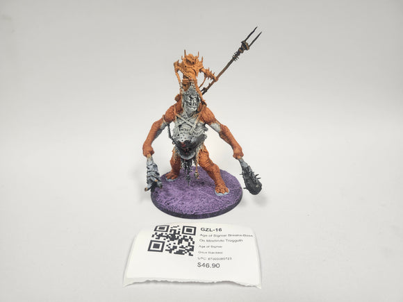 Age of Sigmar Breaka-Boss On Mirebrute Troggoth GZL-16