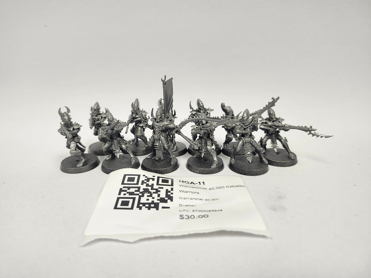 Warhammer 40,000 Kabalite Warriors HGA-11