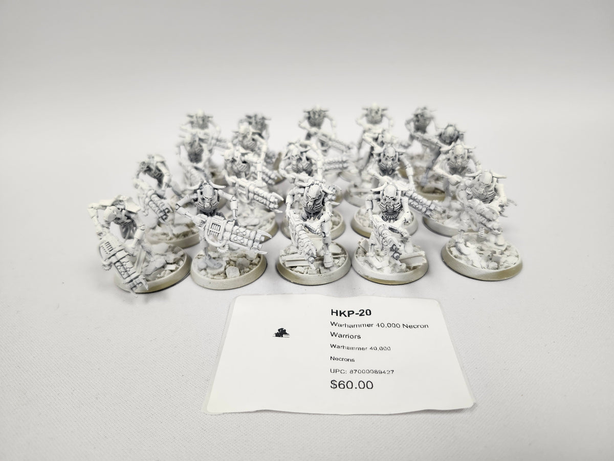 Warhammer 40,000 Necron Warriors HKP-20