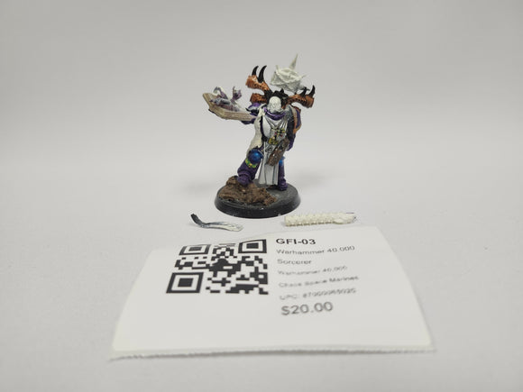 Warhammer 40,000 Sorcerer GFI-03