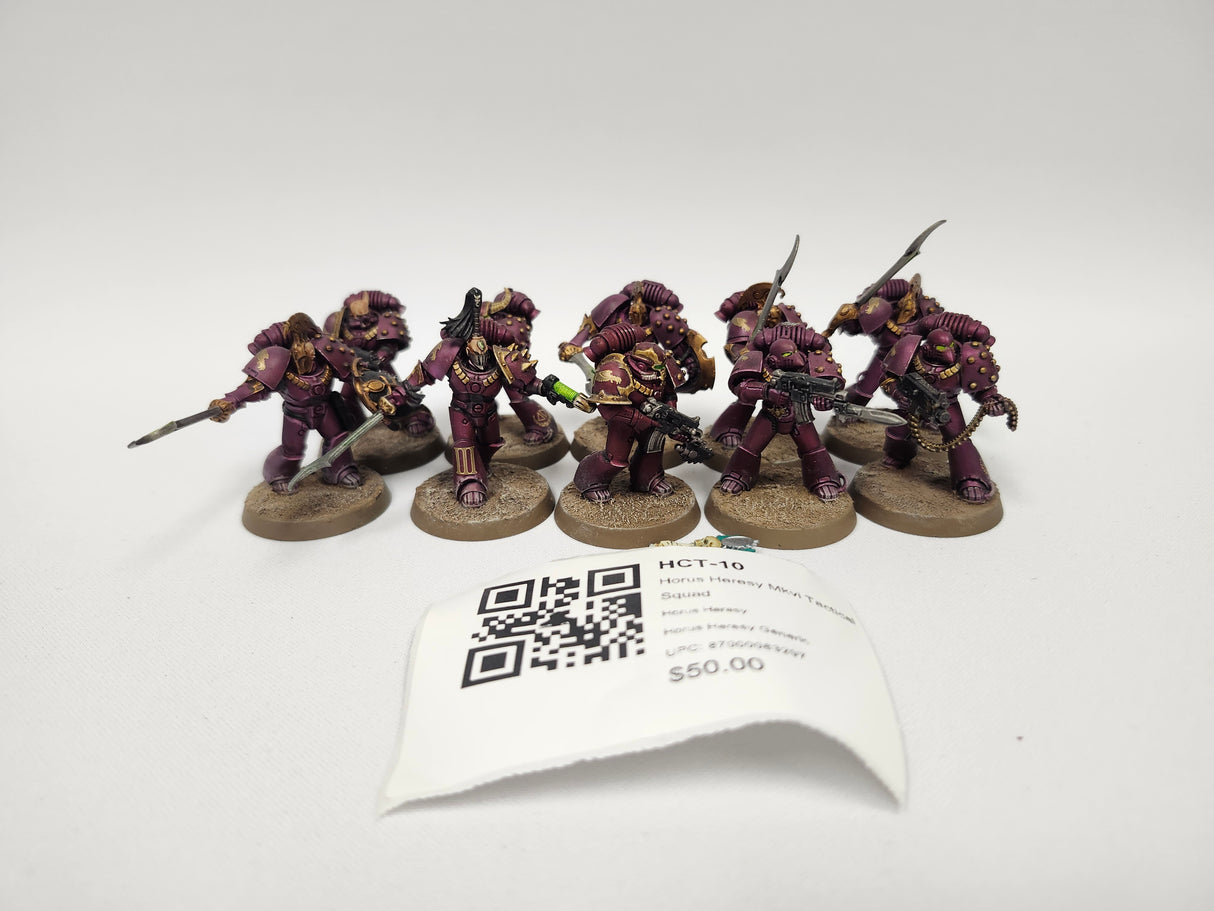 Horus Heresy Mkvi Tactical Squad HCT-10