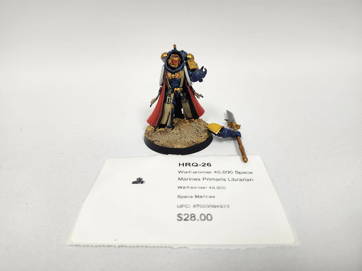 Warhammer 40,000 Space Marines Primaris Librarian HRQ-26