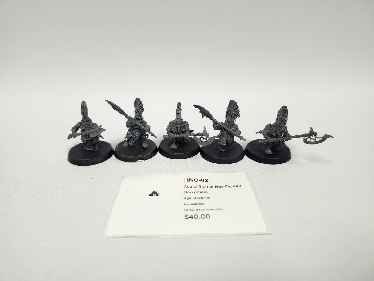 Age of Sigmar Hearthguard Berzerkers HNS-02