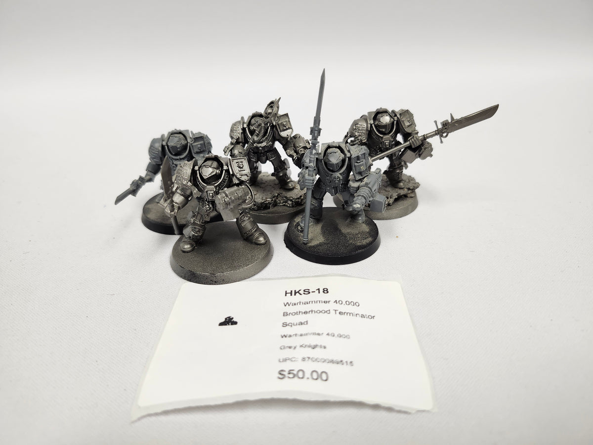 Warhammer 40,000 Brotherhood Terminator Squad HKS-18