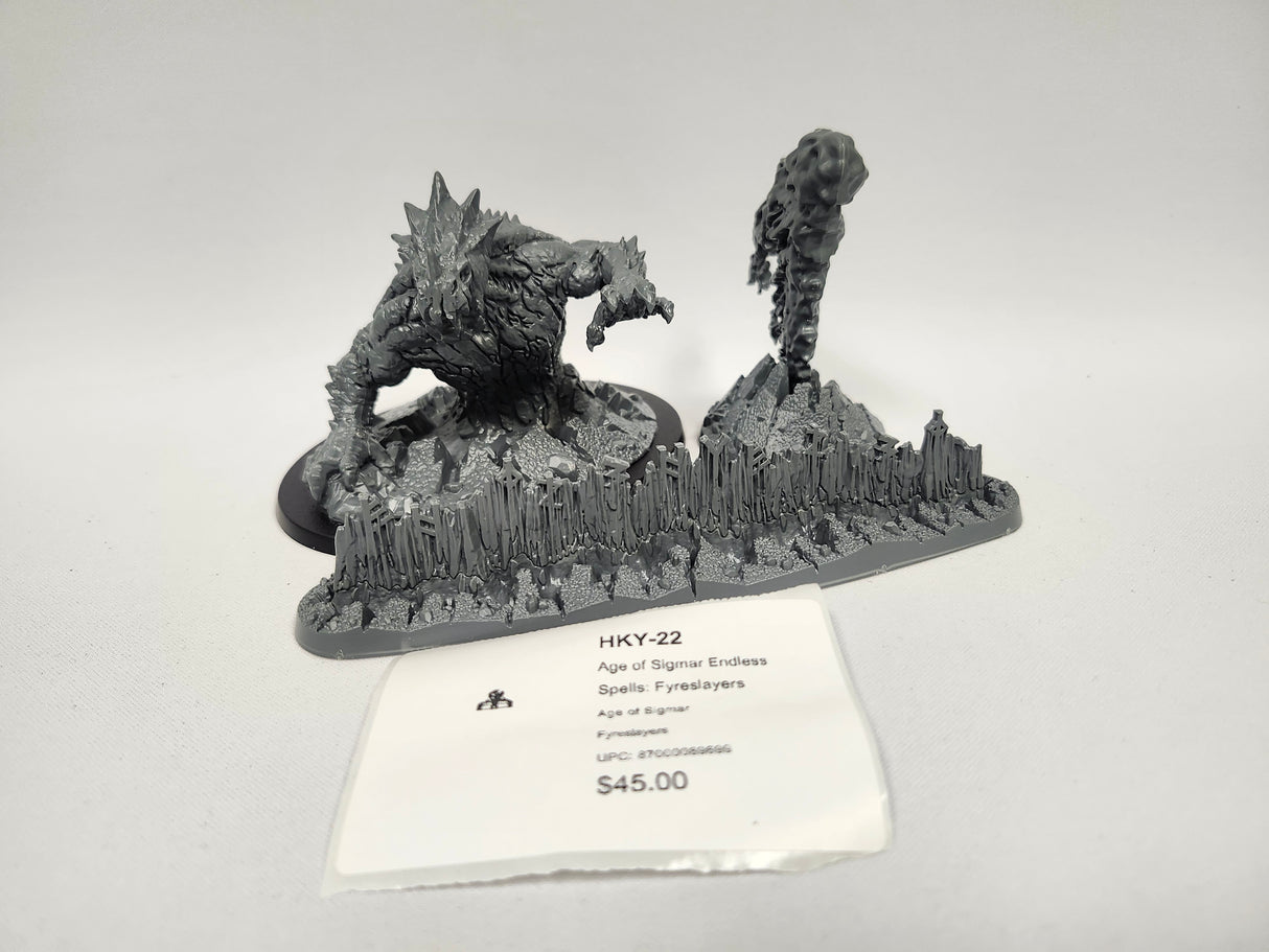Age of Sigmar Endless Spells: Fyreslayers HKY-22