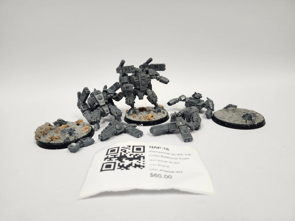 Warhammer 40,000 Xv8 Crisis Battlesuit Team HAP-16