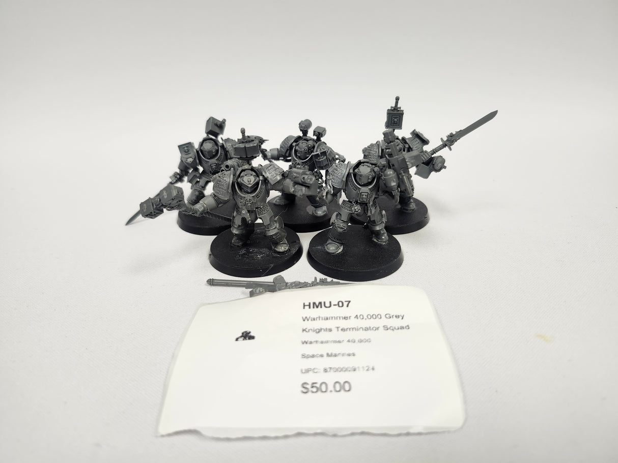 Warhammer 40,000 Grey Knights Terminator Squad HMU-07