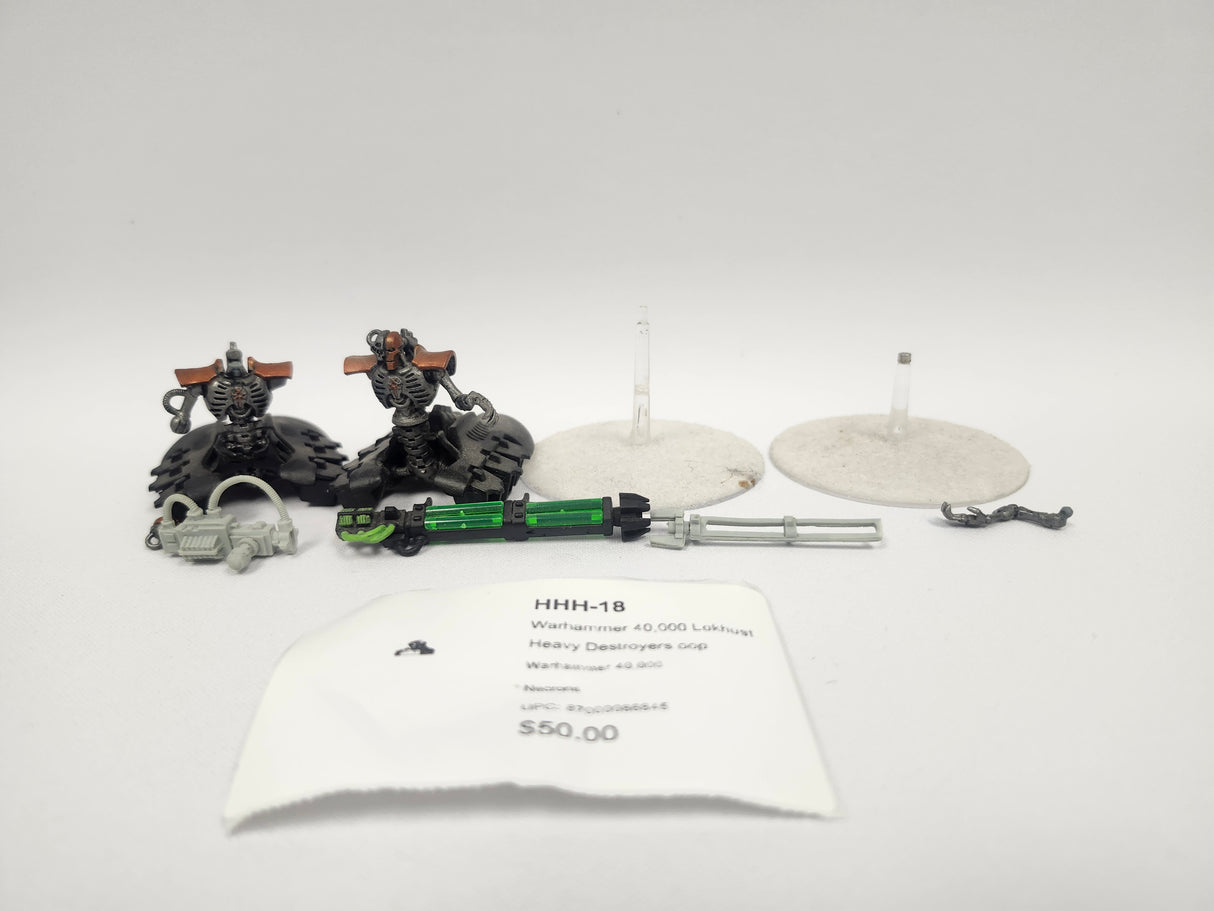 Warhammer 40,000 Lokhust Heavy Destroyers oop HHH-18