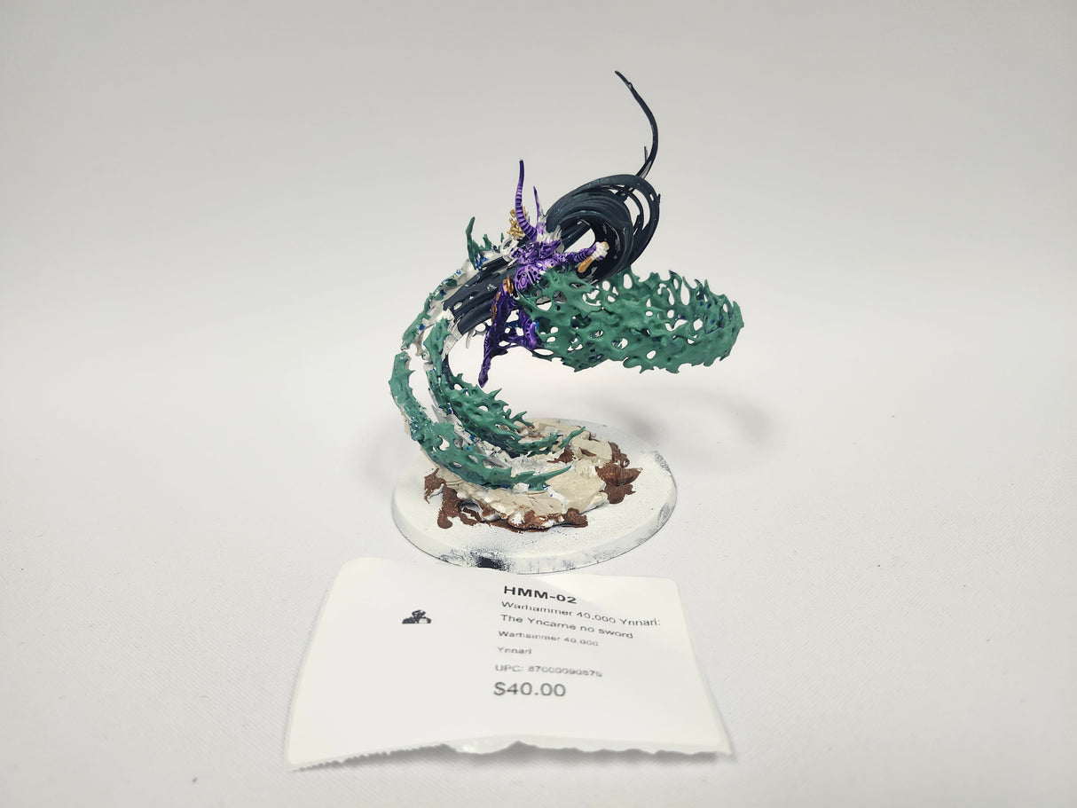 Warhammer 40,000 Ynnari: The Yncarne no sword HMM-02
