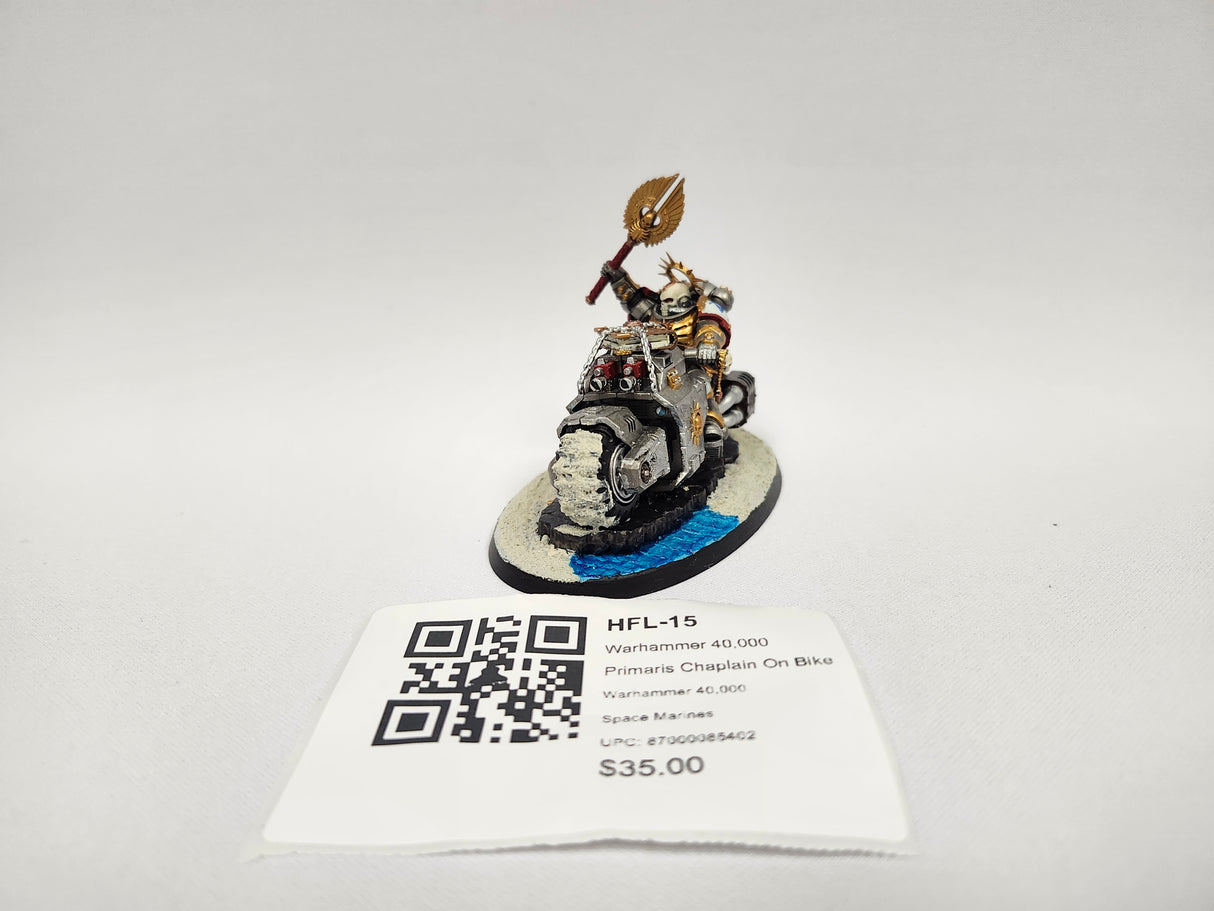 Warhammer 40,000 Primaris Chaplain On Bike HFL-15