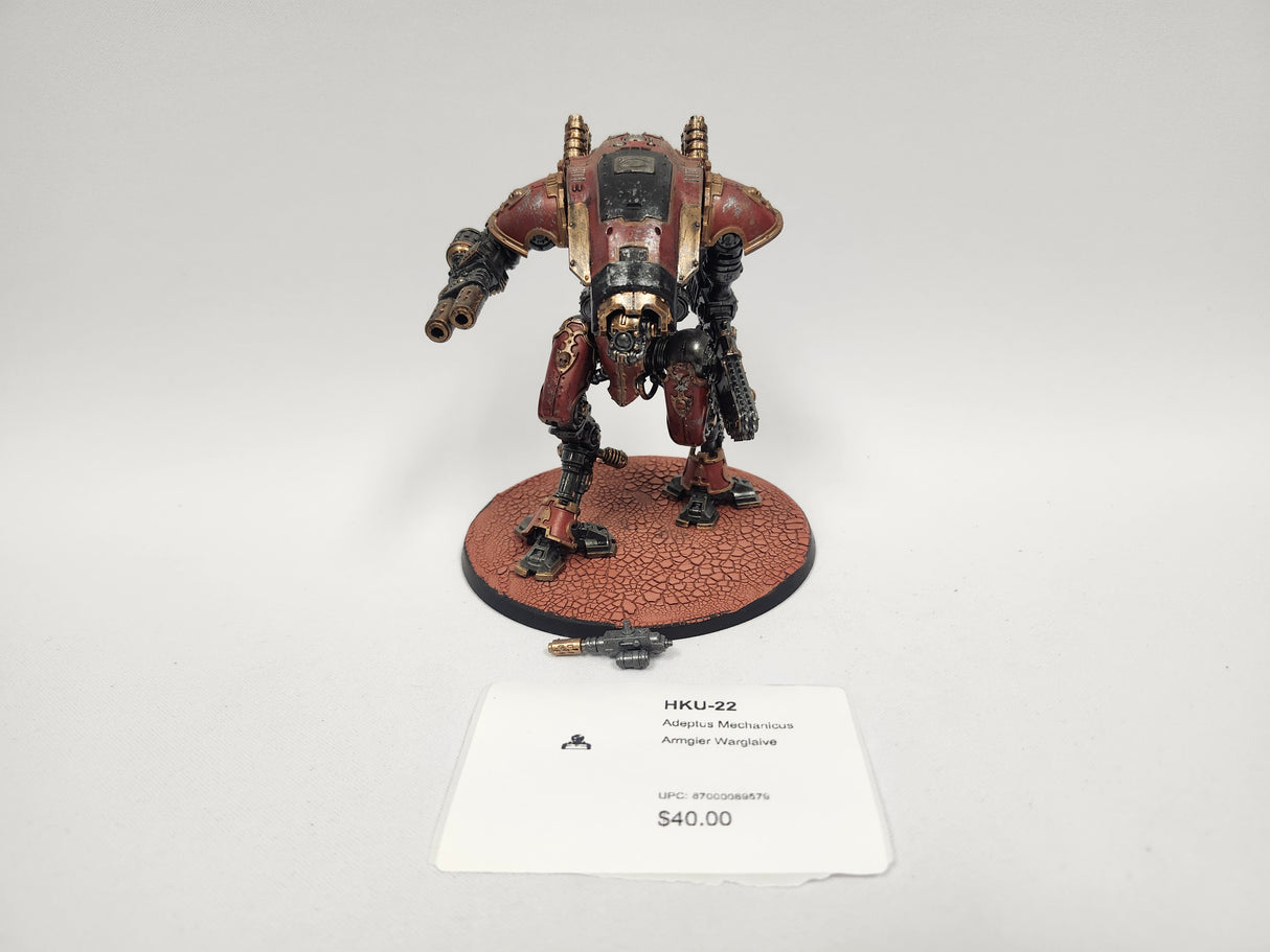 Adeptus Mechanicus Armgier Warglaive HKU-22
