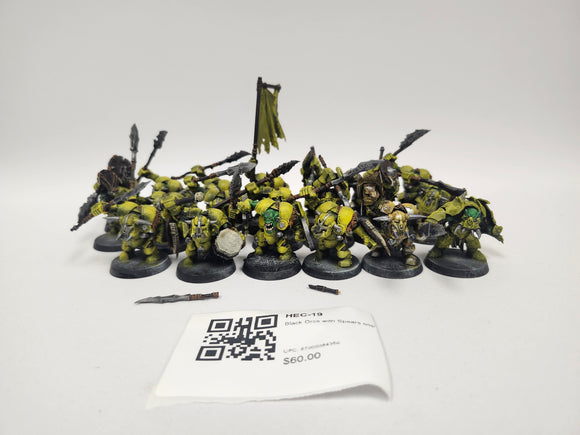 Black Orcs with Spears oop HEC-19