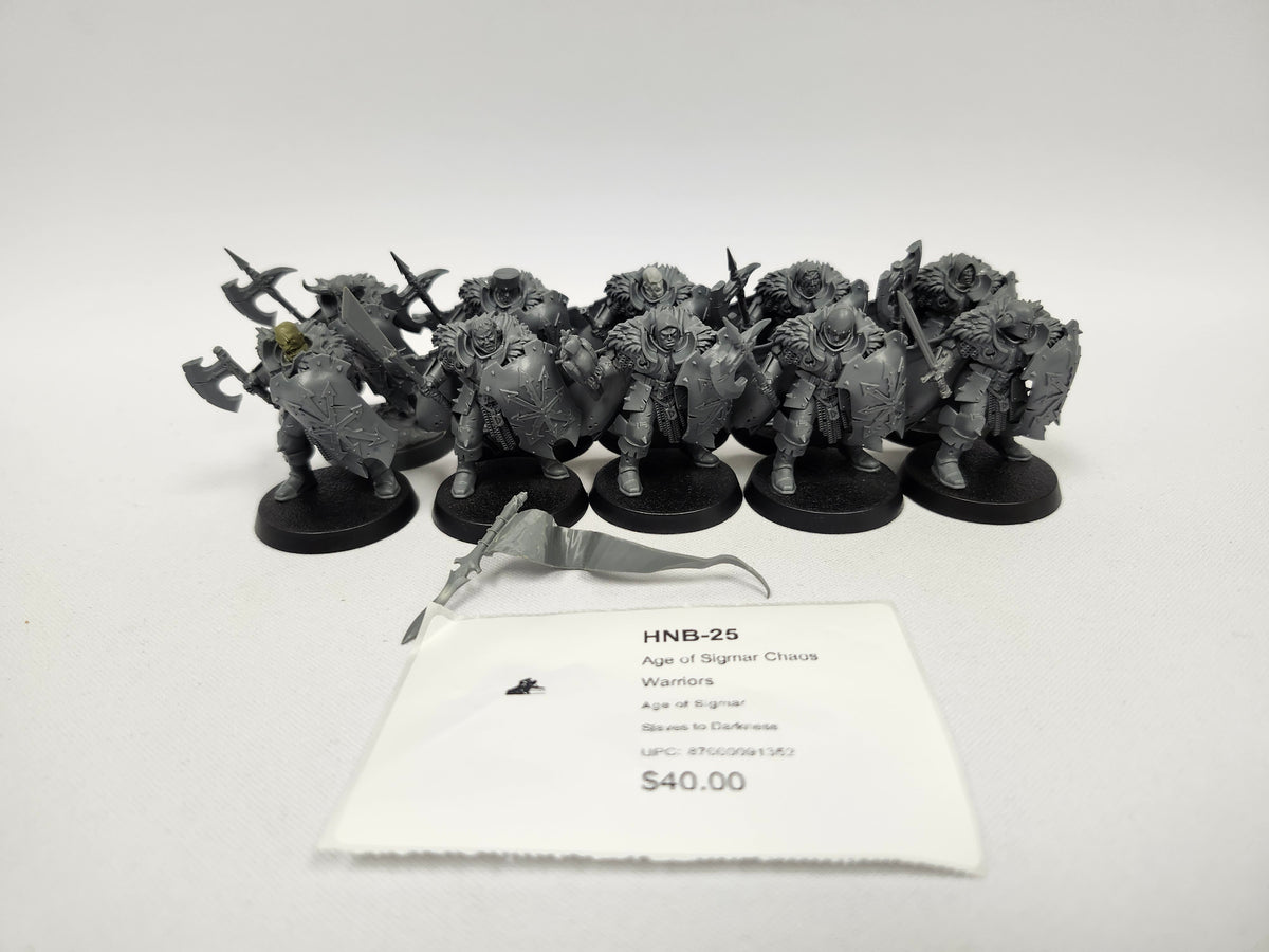 Age of Sigmar Chaos Warriors HNB-25