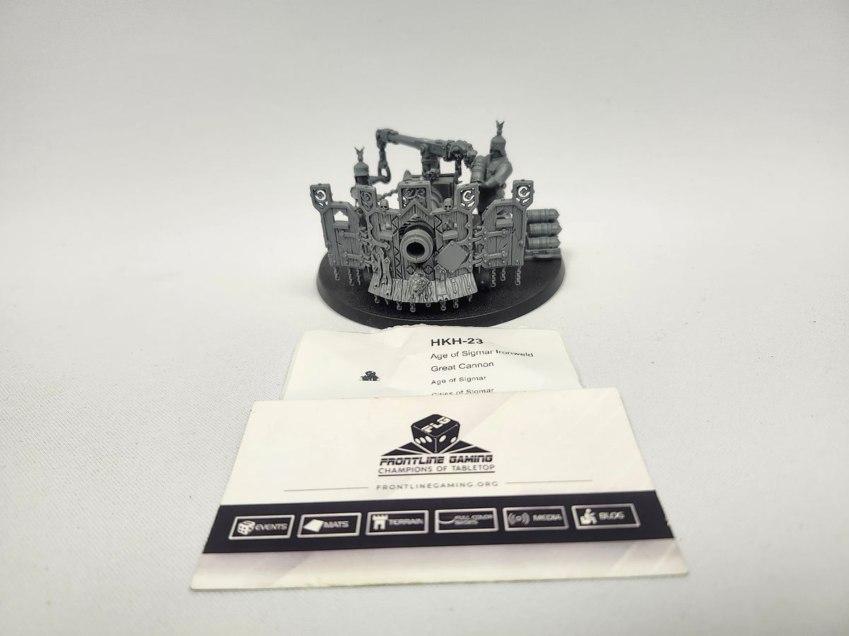 Age of Sigmar Ironweld Great Cannon HKH-23